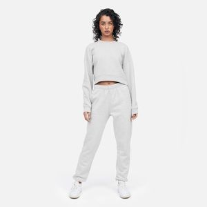 MATE the Label Organic Fleece Crop Sweatshirt